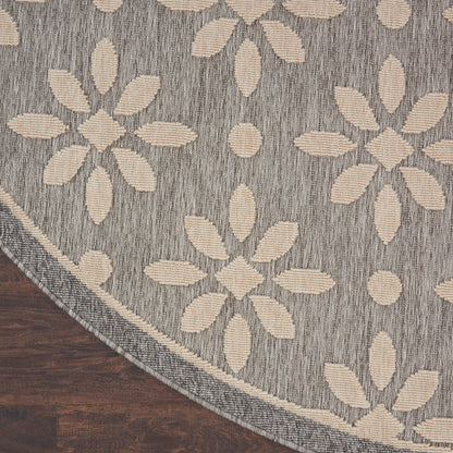 Nourison Palamos Modern Floral Hi Low Geometric Indoor Outdoor Area Rug