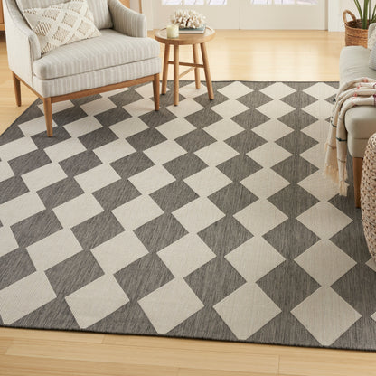 Nourison Positano Indoor/Outdoor Geometric Area Rug