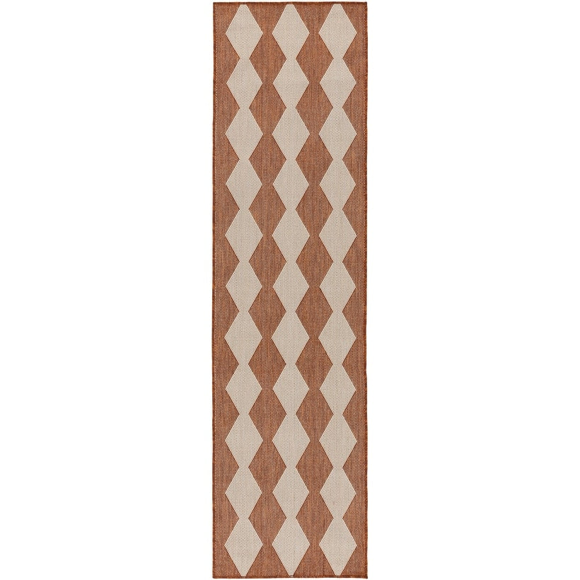 Nourison Positano Indoor/Outdoor Geometric Area Rug