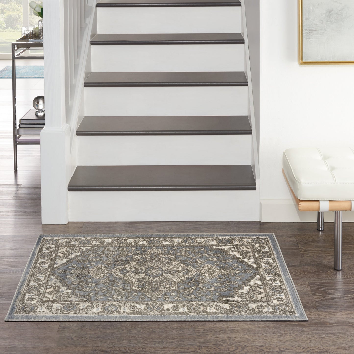 Nourison Quarry Indoor only Persian Area Rug.
