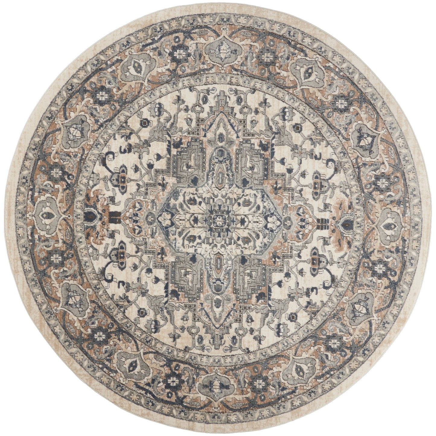 Nourison Quarry Indoor only Persian Area Rug.