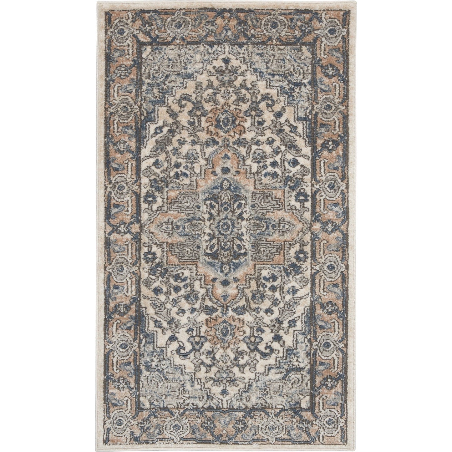 Nourison Quarry Indoor only Persian Area Rug.