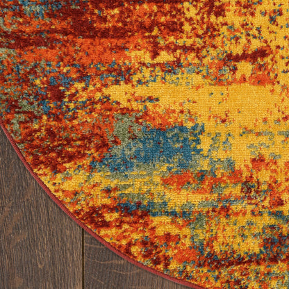 Nourison Sandy Indoor/Outdoor Abstract Area Rug