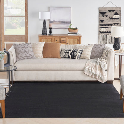 Nourison Modern Solid Indoor/Outdoor Area Rug