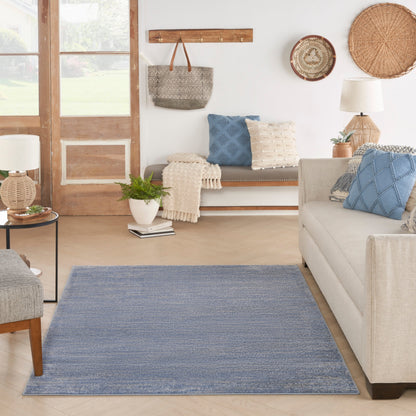 Nourison Modern Solid Indoor/Outdoor Area Rug