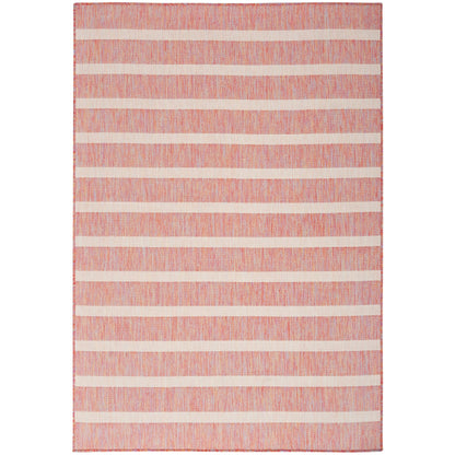 Nourison Selerno Indoor/Outdoor Striped Area Rug.