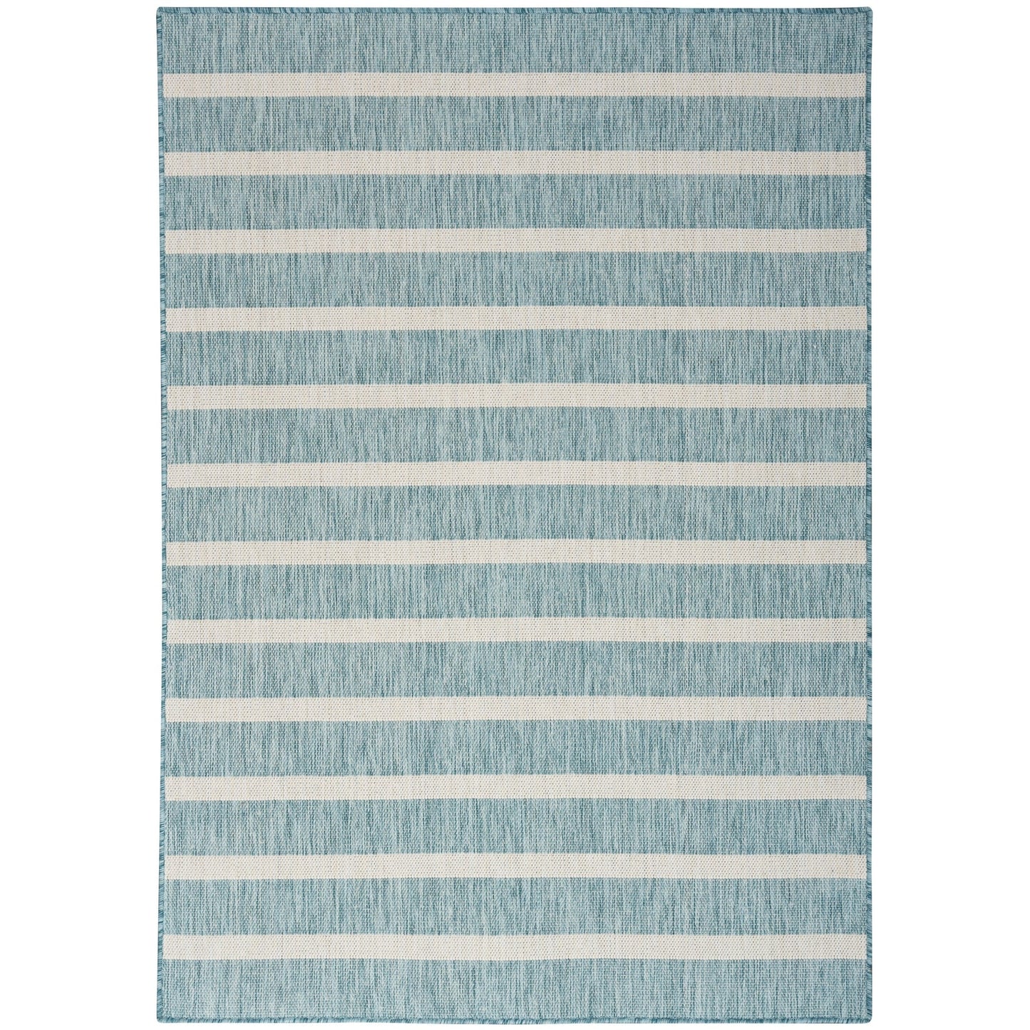 Nourison Selerno Indoor/Outdoor Striped Area Rug.