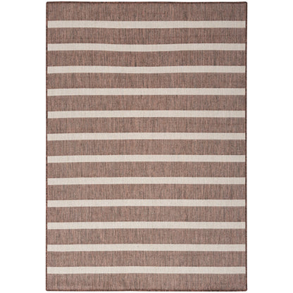 Nourison Selerno Indoor/Outdoor Striped Area Rug.