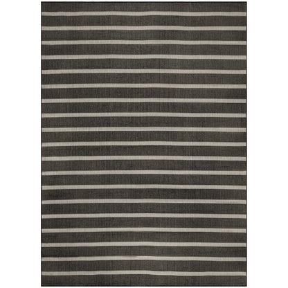 Nourison Selerno Indoor/Outdoor Striped Area Rug.