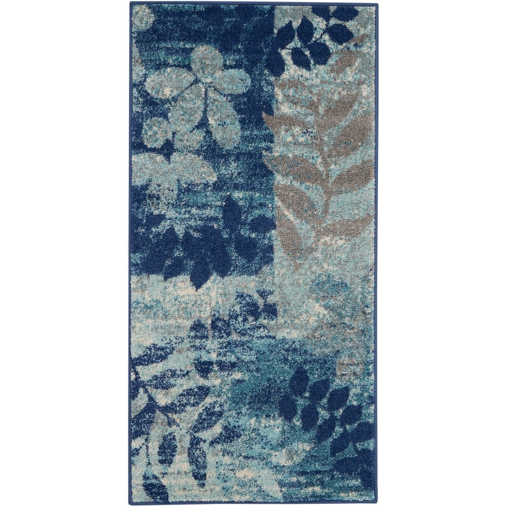 Nourison Tranquil Floral Leaves Area Rug