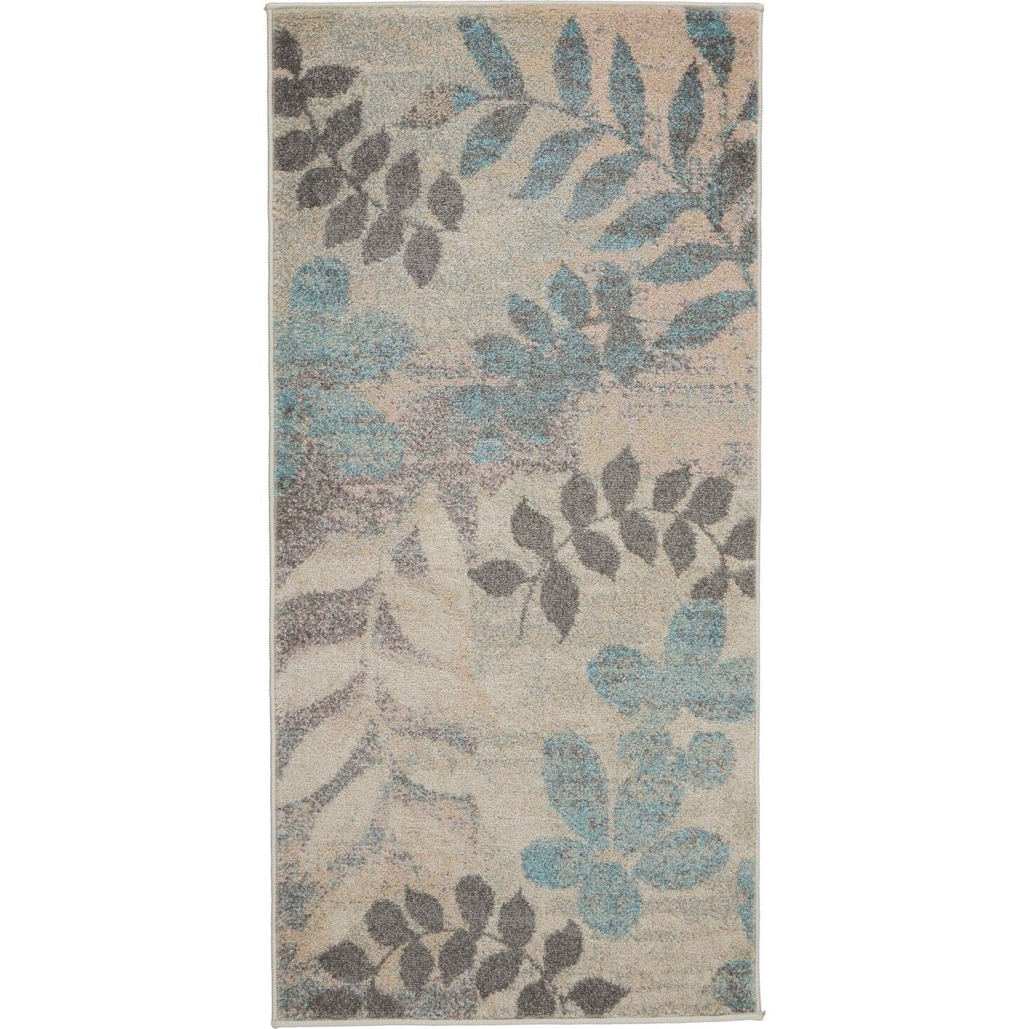 Nourison Tranquil Floral Leaves Area Rug