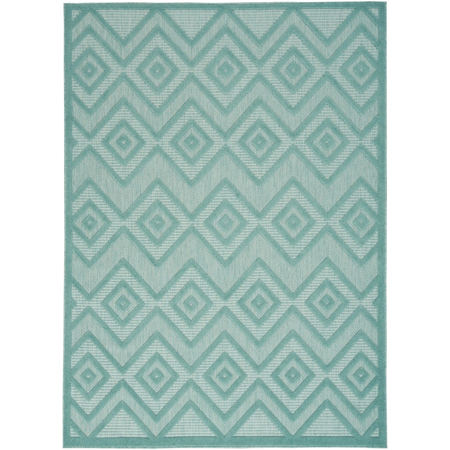 Nourison Versatile Indoor/Outdoor Geometric Flatweave Area Rug