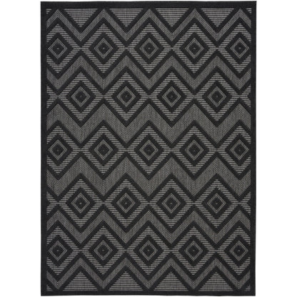 Nourison Versatile Indoor/Outdoor Geometric Flatweave Area Rug