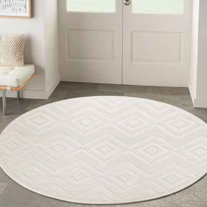 Nourison Versatile Indoor/Outdoor Geometric Flatweave Area Rug