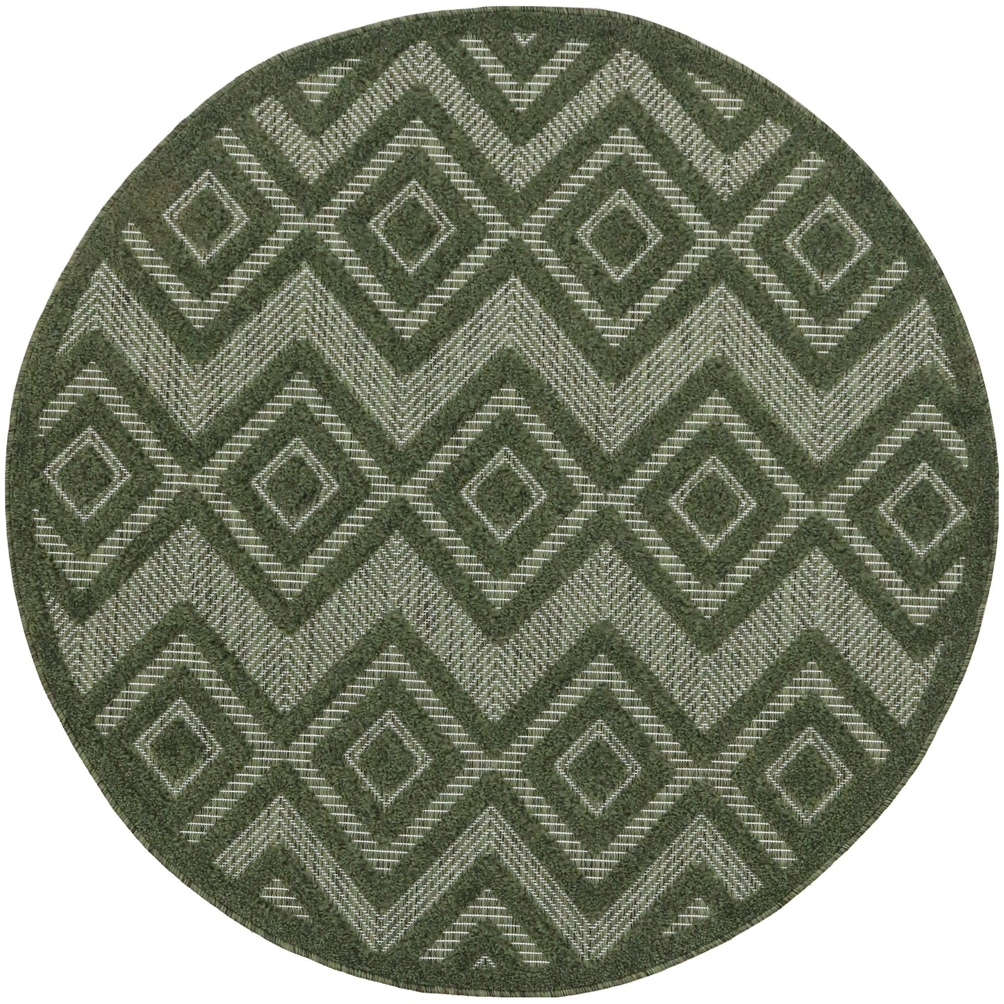 Nourison Versatile Indoor/Outdoor Geometric Flatweave Area Rug