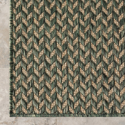 Nuloom Camryn Herringbone Indoor/Outdoor Area Rug