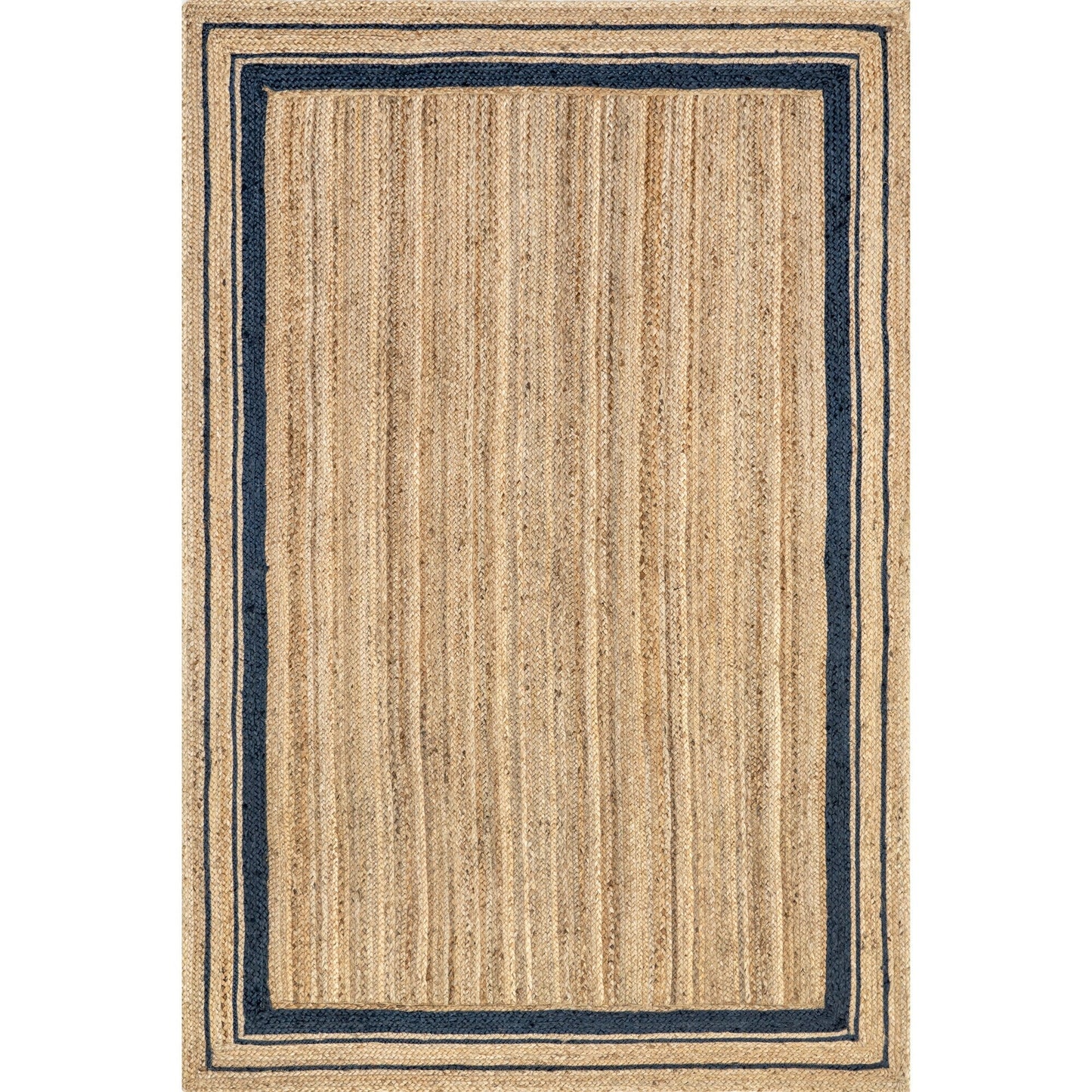 Nuloom Rikki Coastal Braided Jute Area Rug
