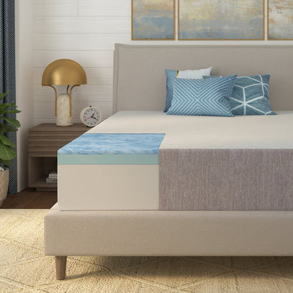 Matelas Select Luxury en mousse à mémoire de forme au gel de 30 cm (12 pouces) à fermeté moyenne