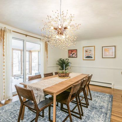 OYIPRO Modern Firework Sputnik Chandelier Crystal Pendant Lighting