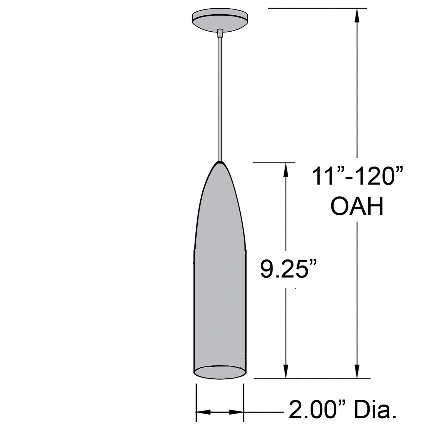 Suspension LED à douille en forme de balle, finition brossée, modèle Odyssey