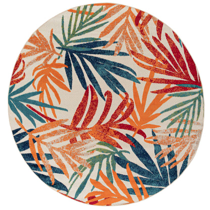 Origin Coastal Floral Indoor/Outdoor Area Rug.