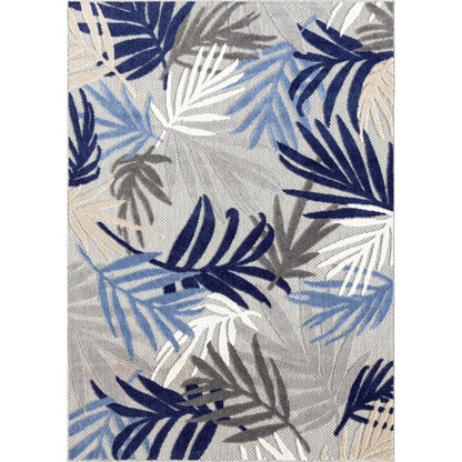 Origin Coastal Floral Indoor/Outdoor Area Rug.