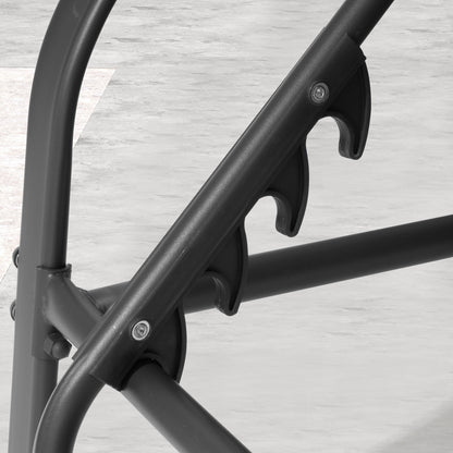 Chaise longue de jardin réglable avec coussin pour extérieur, pour terrasse, plage ou bord de piscine