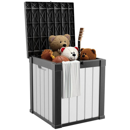 Outdoor Patio Storage Resin Lockable Deck Box