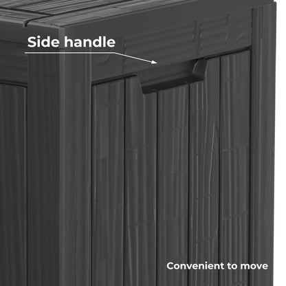 Outdoor Patio Storage Resin Lockable Deck Box