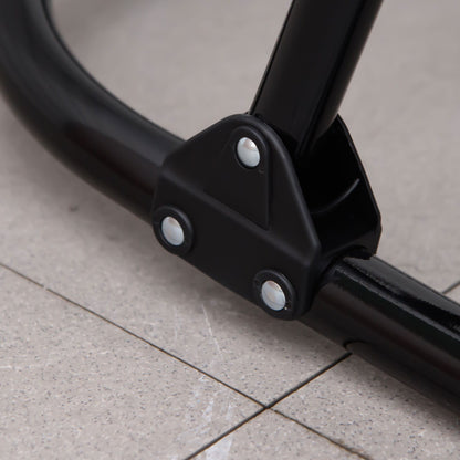 Outsunny Ensemble de chaise basculante pliable avec siège et dossier rembourrés, coussin