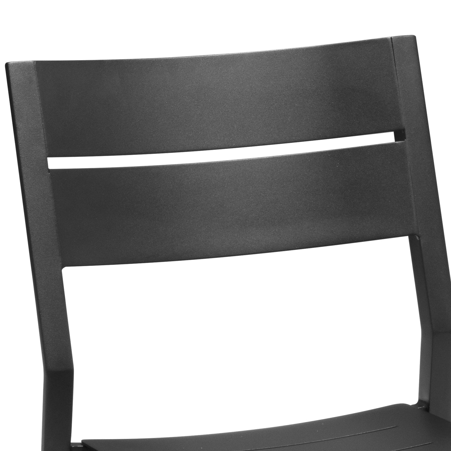 Ensemble de repas d'extérieur en aluminium Pellebant, extensible, avec table et chaises empilables, 5/7/9 pièces