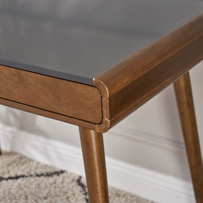 Bureau d'écriture imitation bois de caoutchouc Peninah de Christopher Knight Home