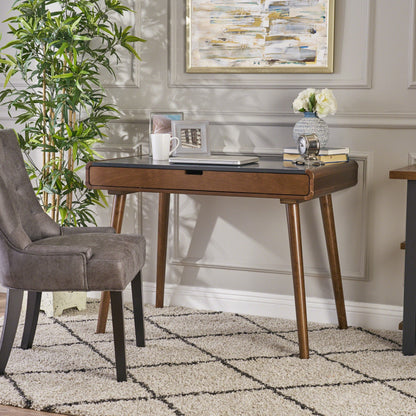 Bureau d'écriture imitation bois de caoutchouc Peninah de Christopher Knight Home