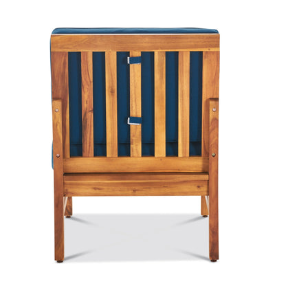 Ensemble de salon d'extérieur 7 pièces Perla en bois d'acacia de Christopher Knight Home