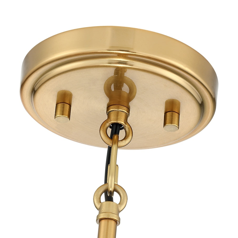 Piersan Lustre moderne bohème à 5 lumières avec abat-jour en rotin à plusieurs niveaux - 66 cm de largeur