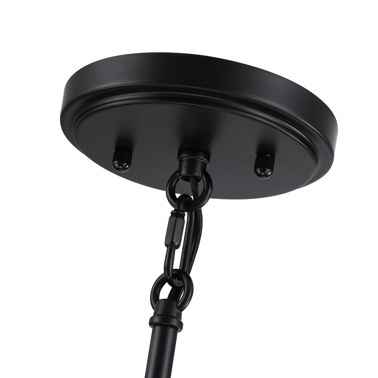 Piersan Lustre moderne bohème à 5 lumières avec abat-jour en rotin à plusieurs niveaux - 66 cm de largeur