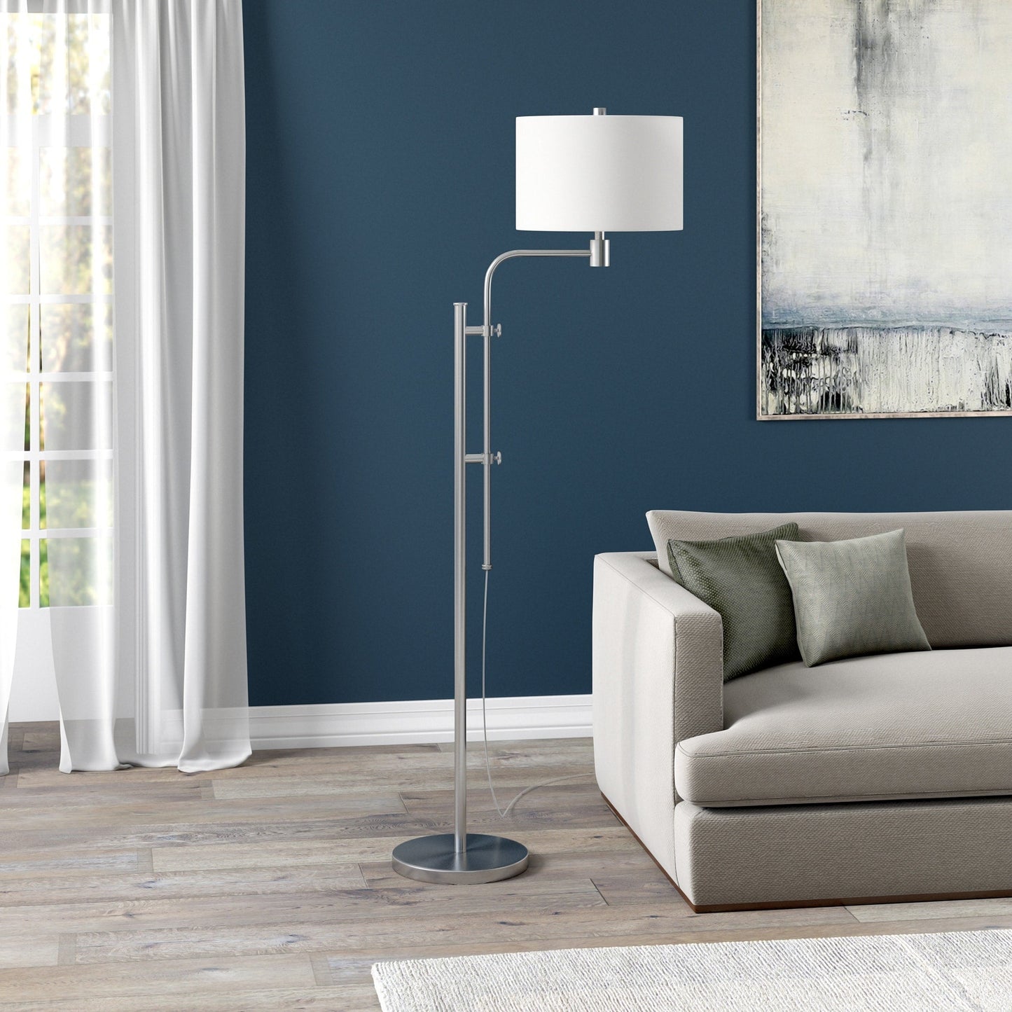 Polly Height Adjustable Floor Lamp