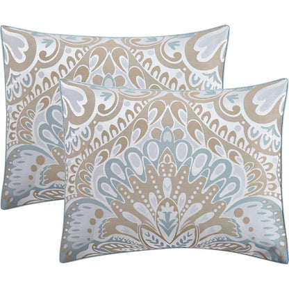 Porch & Den Summerfield Jacquard Medallion 6-piece Comforter Set