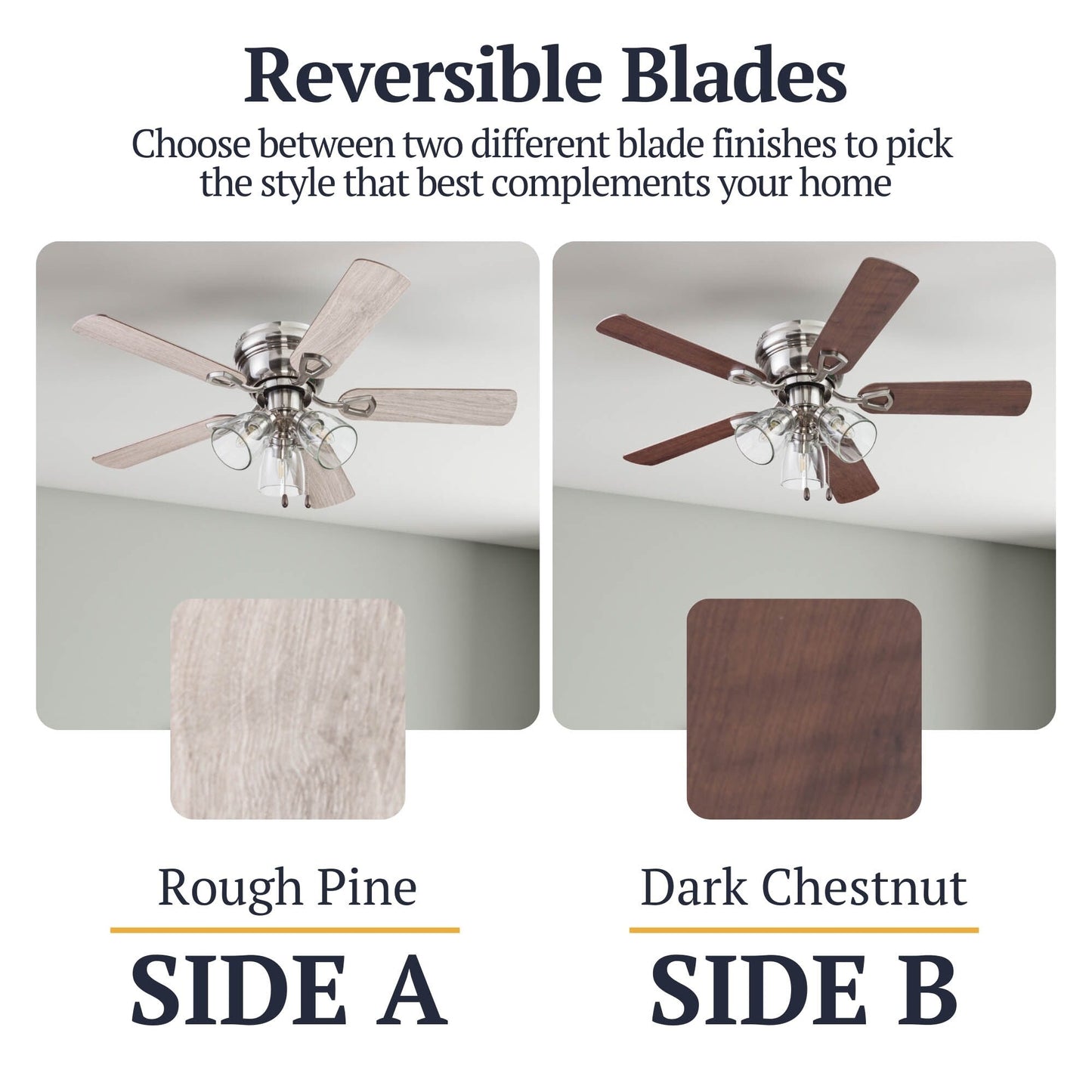 Prominence Home Renton Traditional Farmhouse Indoor Ceiling Fan