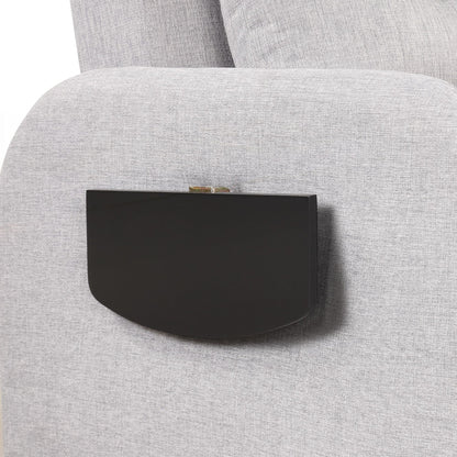 Canapé-lit escamotable 3 en 1 avec 2 tables d'appoint