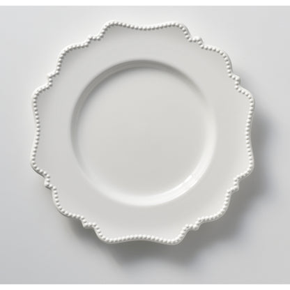 Assiette de service blanche à pois rouges Red Vanilla 11 (lot de 6)