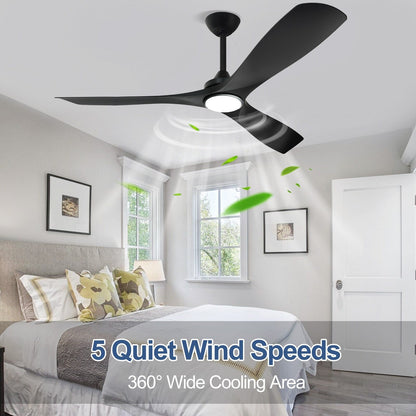 Ventilateur de plafond à télécommande avec éclairage, à encastrer