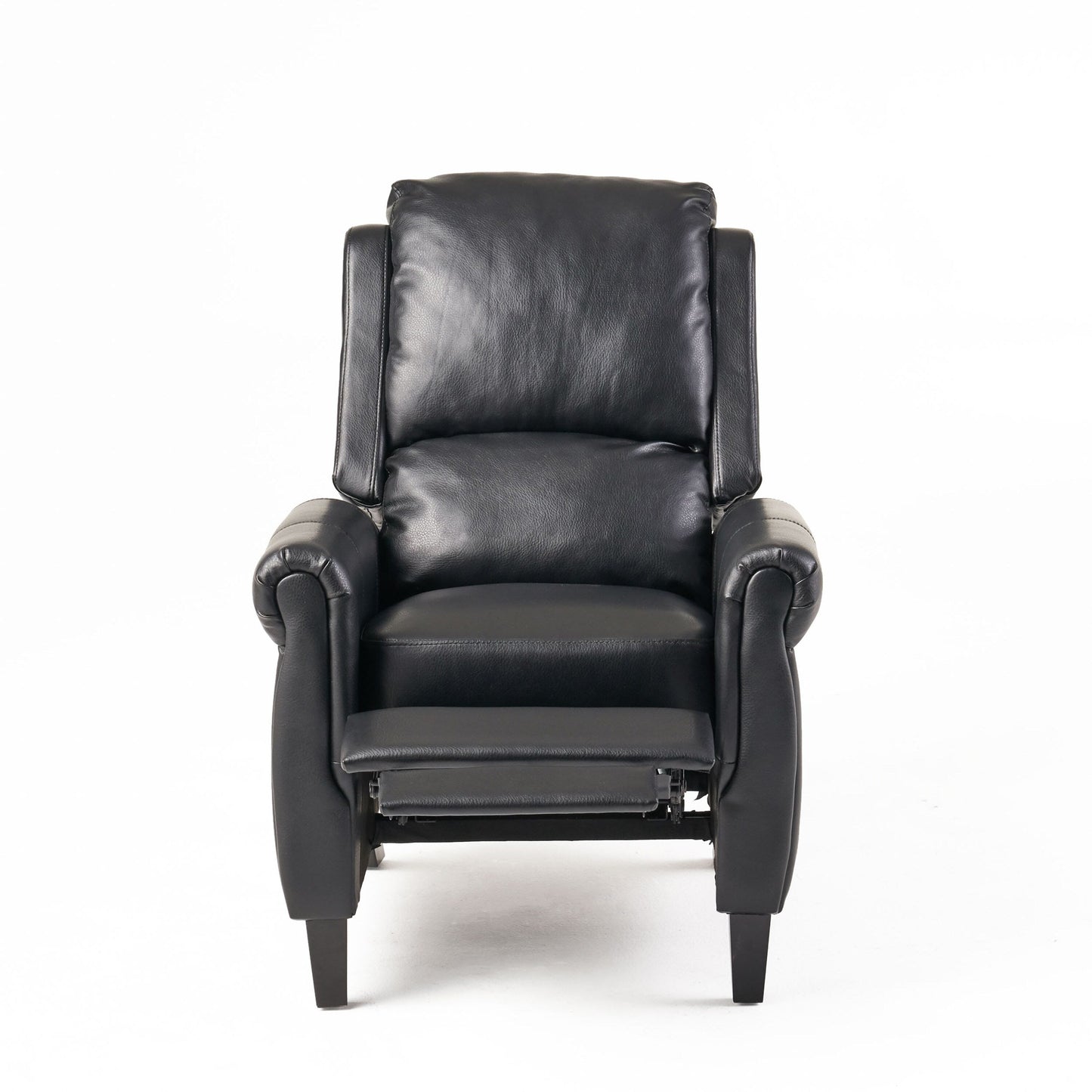 Fauteuil inclinable à dossier basculant en cuir PU Roomfitters Ultimate Comfort, fauteuil inclinable luxueux pour salon ou chambre à coucher