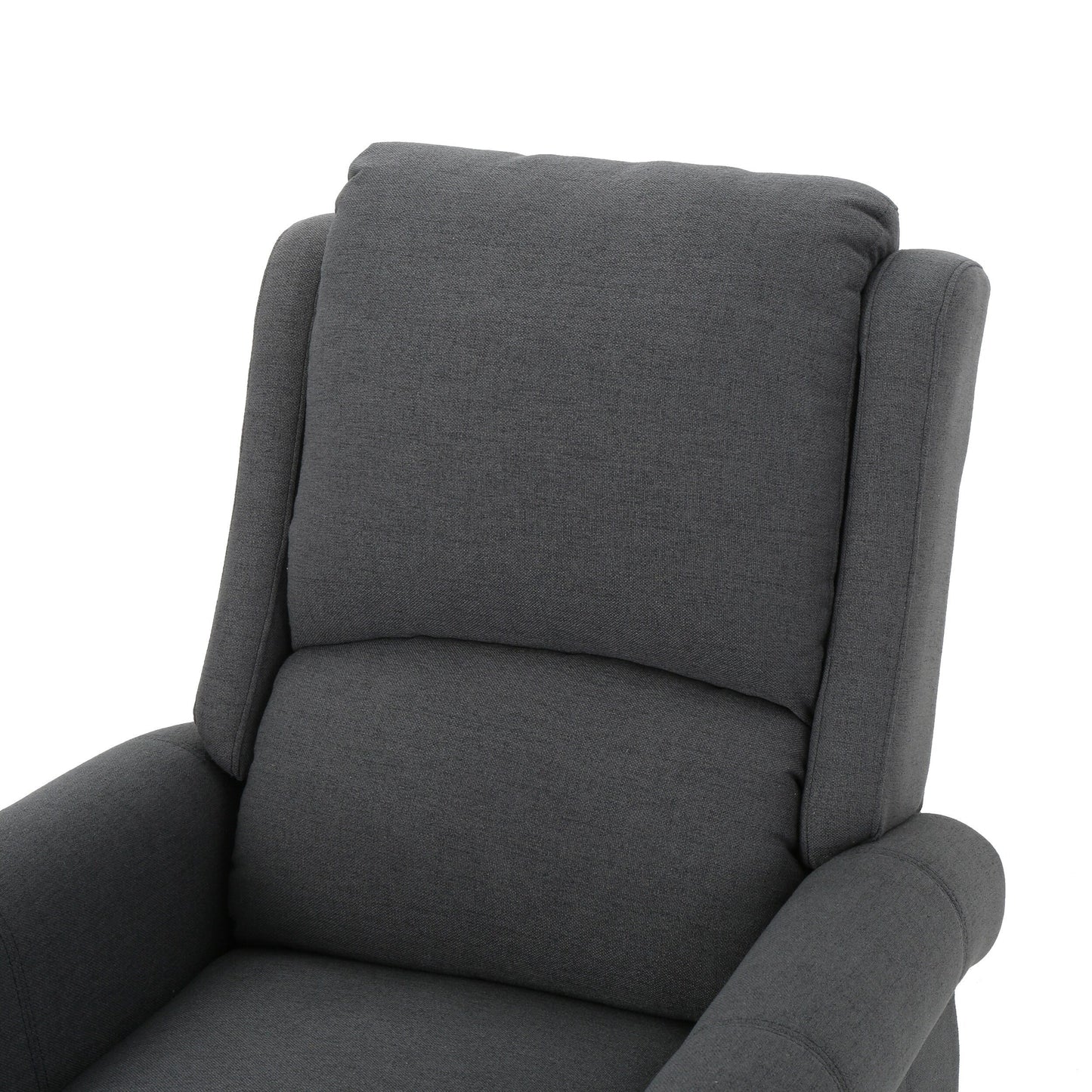 Fauteuil inclinable à dossier basculant en cuir PU Roomfitters Ultimate Comfort, fauteuil inclinable luxueux pour salon ou chambre à coucher