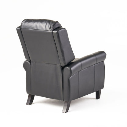 Fauteuil inclinable à dossier basculant en cuir PU Roomfitters Ultimate Comfort, fauteuil inclinable luxueux pour salon ou chambre à coucher