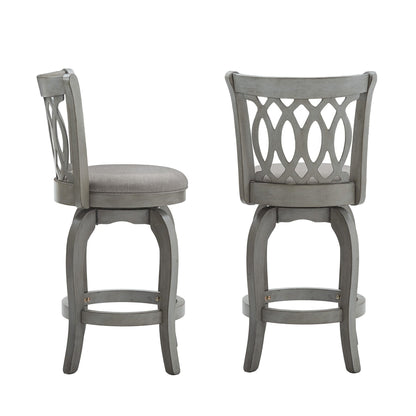 Rovinj Scroll Back Swivel Counter Stool