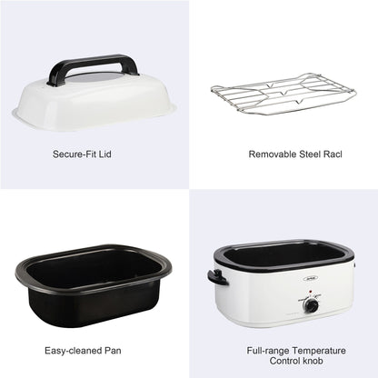 Royalcraft Roaster Oven with Removable Pan