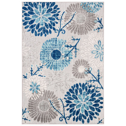 SAFAVIEH Cabana Hillechien Indoor/ Outdoor Waterproof Patio Floral Rug