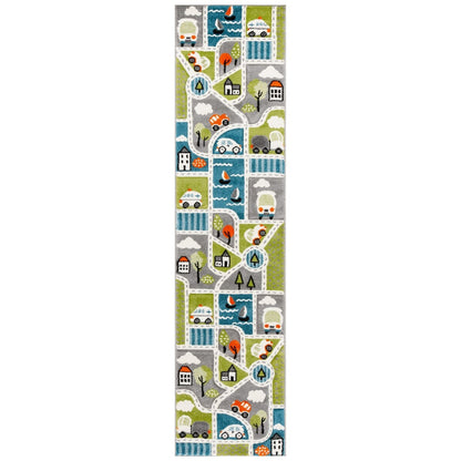 SAFAVIEH Carousel Kids Lumnie Neighborhood Rug