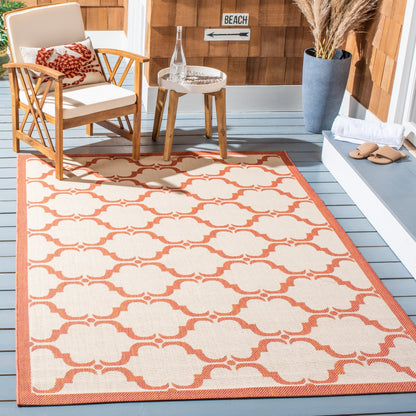SAFAVIEH Courtyard Charleen Indoor/ Outdoor Waterproof Patio Backyard Rug